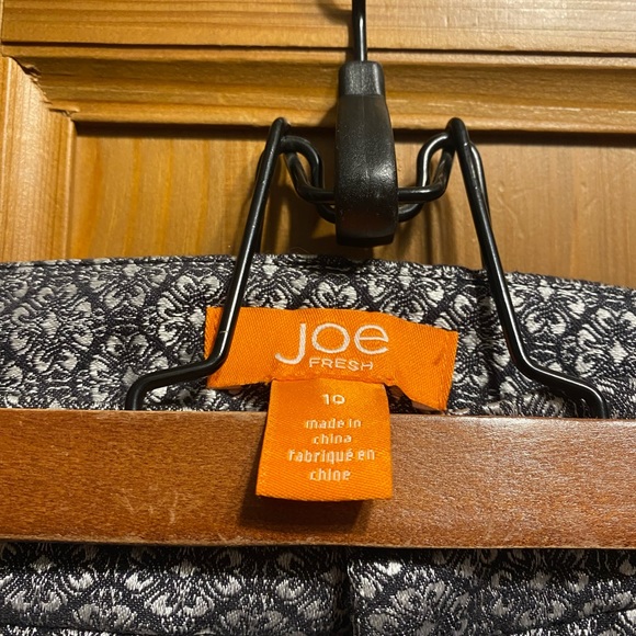 Joe Fresh Silver and Black Pants - Picture 3 of 5